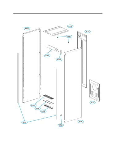 Cabinet assy
