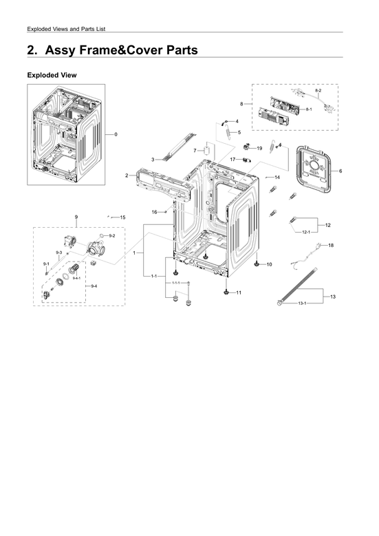 FRAME & COVER PARTS