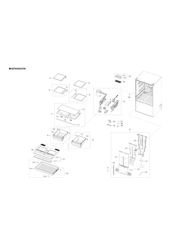 Refrigerator parts