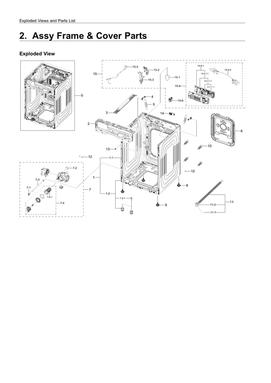 Frame & cover parts