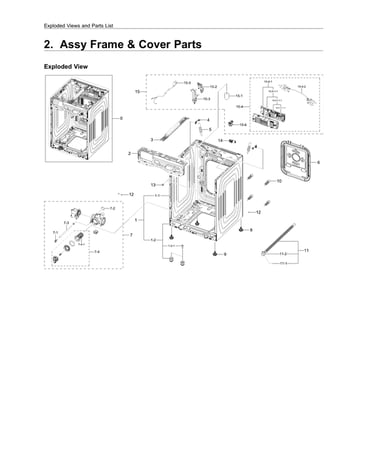 Frame & cover parts