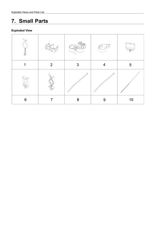 Small parts