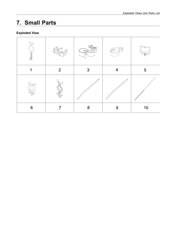 Small parts