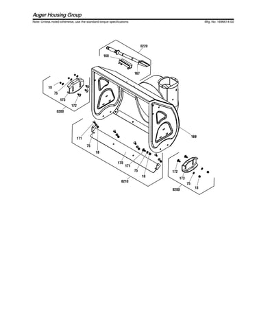 Auger housing
