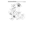 Briggs & Stratton 1696614-00 engine & frame diagram