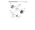 Briggs & Stratton 1696614-00 wheels & tires diagram