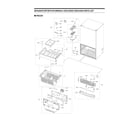 Samsung RF28T5101WW/AA-00 freezer parts diagram