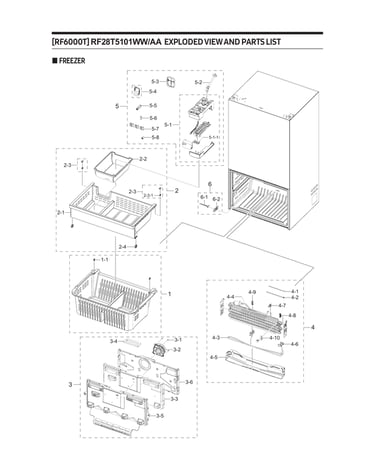 Freezer parts
