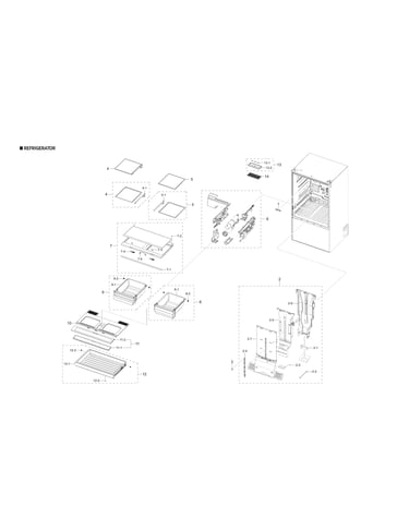 Refrigerator parts