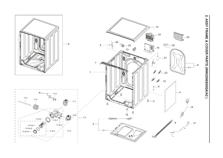 Frame & cover parts