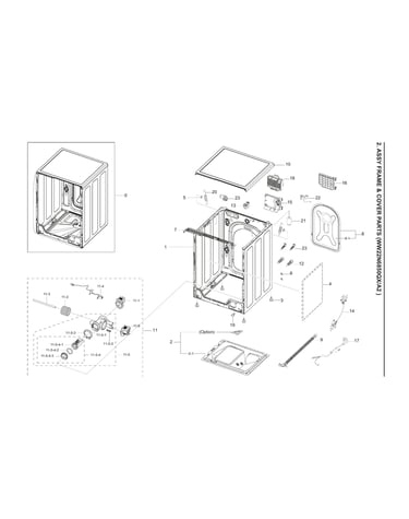 Frame & cover parts