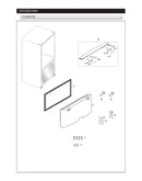 Freezer door parts