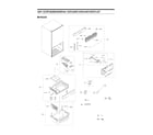 Samsung RF262BEAESR/AA-00 freezer parts diagram