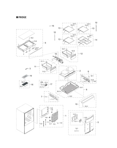 Refrigerator parts