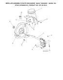 Impeller assy/chute discharge