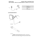 Husqvarna ST224-970528602 light mounting bracket diagram