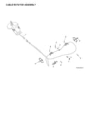 Cable rotator assembly