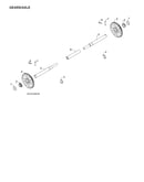 Gears/axle