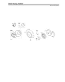Blower housing/flywheel