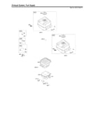 Exhaust system/fuel supply