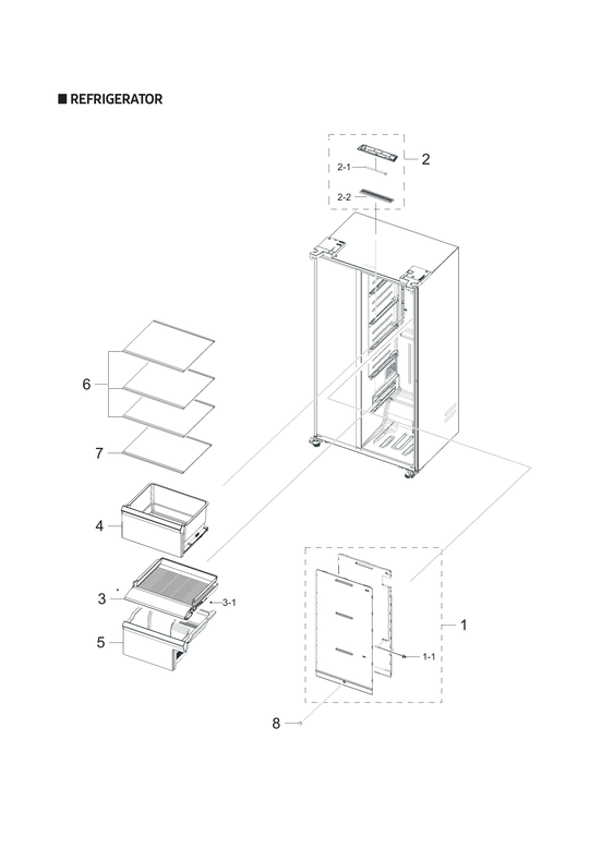 Refrigerator parts