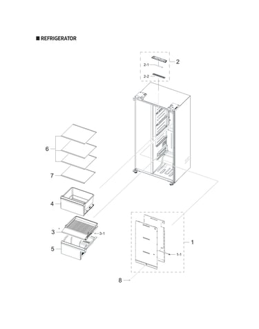 Refrigerator parts