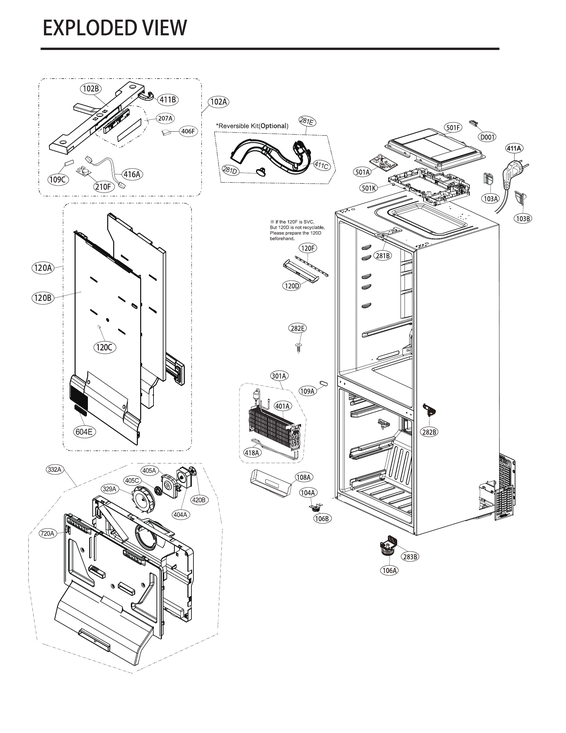 Top cover/controls