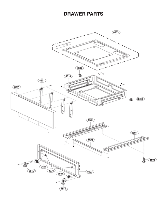 Drawer parts