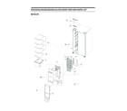 Samsung RS28A500ASR/AA-00 freezer parts diagram