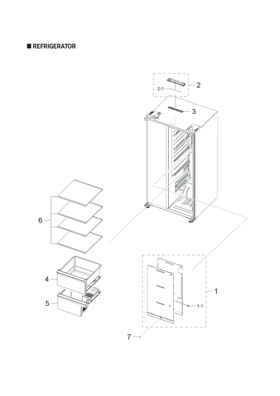 Refrigerator parts