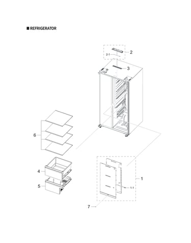 Refrigerator parts