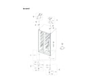 Samsung RS28A500ASR/AA-00 cabinet parts diagram
