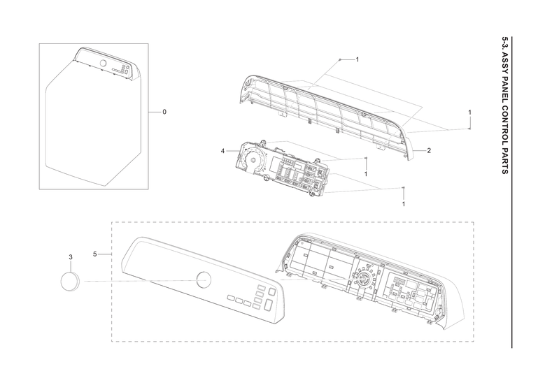 CONTROL PANEL PARTS