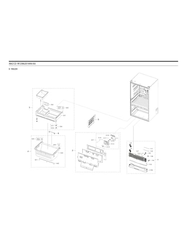 Freezer parts
