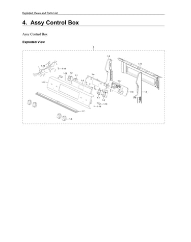 Control box assy