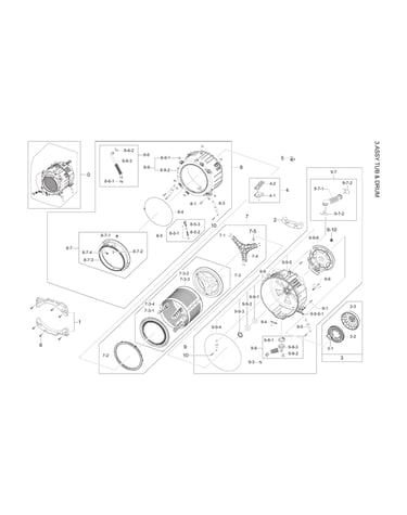 Tub & drum parts