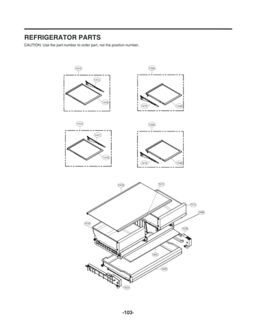 Refrigerator parts