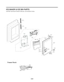 Ice maker & ice bin parts
