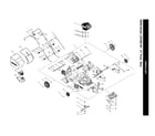 Senix LSPGBS-M1 lawn mower diagram