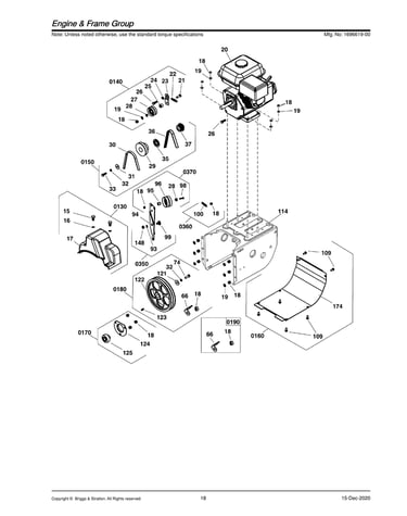 Engine & frame