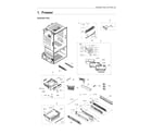 Samsung RF26J7510SR/AA-00 freezer parts diagram