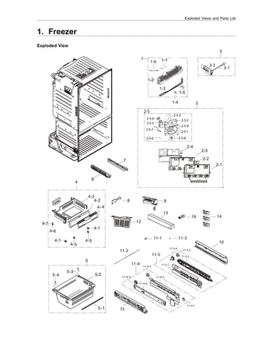 Freezer parts
