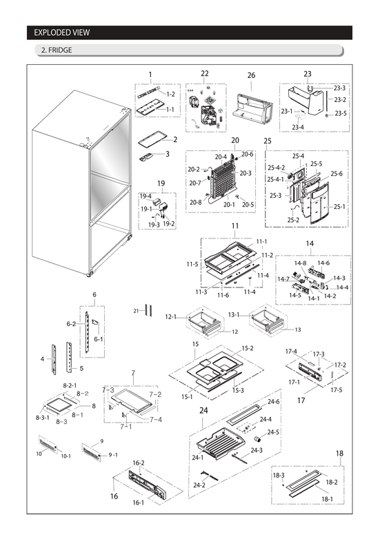 Refrigerator parts