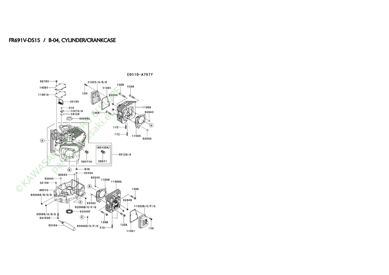 Cylinder/crankcase