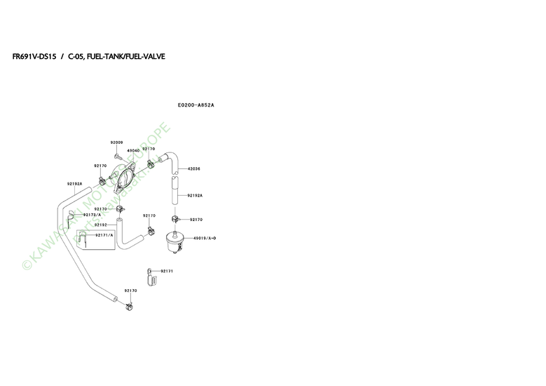 Fuel tank/fuel-valve