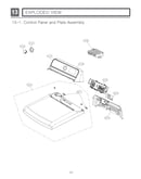 Control panel/plate assy
