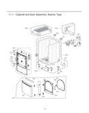Cabinet & door assy: electric