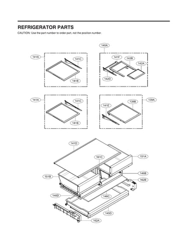Refrigerator parts