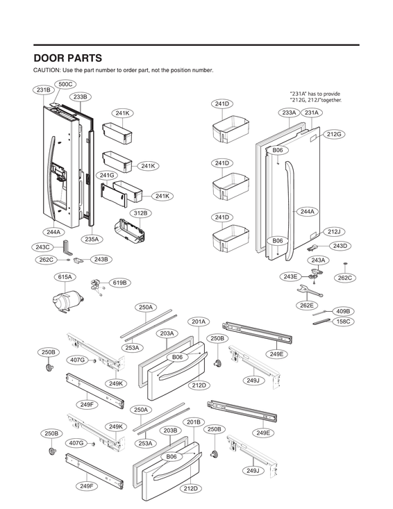 Door parts