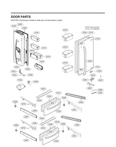 Door parts
